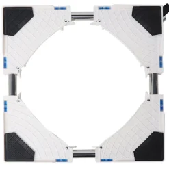 Automatisk Tvättmaskin Basfäste med Broms 8 Hjul Kylskåpsstöd Rack 1 Styck