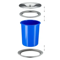 Avfallsbehållare för bänkskiva 5 liter