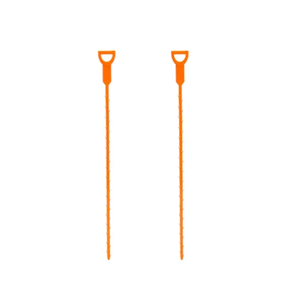 Avloppsrensare för Hårtvättställ och Avlopp - 52cm 2 Pack
