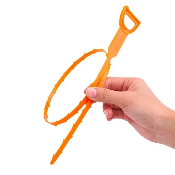 Avloppsrensare för Hårtvättställ och Avlopp - 52cm 2 Pack