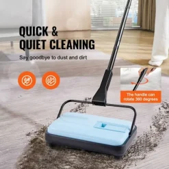 Balanseringsmaskin-Duoku-med Sweep Bredd av 170 mm-Designad för Golv och Mattor-Utrustad med en Dammsamlare