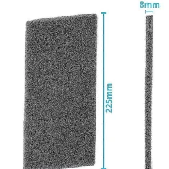 Bauknecht HX 481010354757 Torktumlare Ersättningsfilter Kit - 4-pack [BR]
