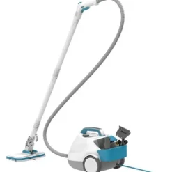 BLACK+DECKER - BHSMP2314-QS - Multifunktions slädångrengörare 2300W - Tank: 1,2L - Kabel: 8m - 14 tillbehör Vit, blå, grå