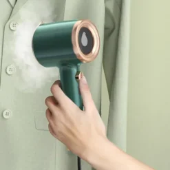 Bärbar Mini Strykmaskin, Mini Ångstrykjärn för Resor, Handhållen Klädångare, Snabb Förvärmning Ångstrykjärn, För Hem Och Resor Green