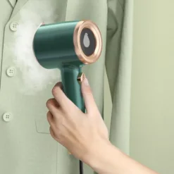 Bärbar Mini Strykmaskin, Resa Mini Ångstrykjärn, Handhållen Klädångare, Snabb Förvärmning Ånga Torr Strykning, För Hem Och Resor Green