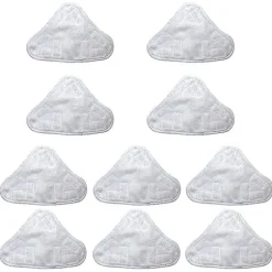 {CACA}10-pack Ersättningsmoppdynor Kompatibla med H2O Mop X5 Ångmopp