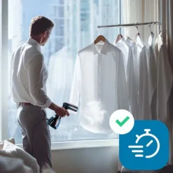 Clothes Steamer 1500W – Handhållen Rynkborttagare för tyg