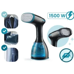 Clothes Steamer 1500W – Handhållen Rynkborttagare för tyg