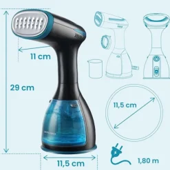 Clothes Steamer 1500W – Handhållen Rynkborttagare för tyg