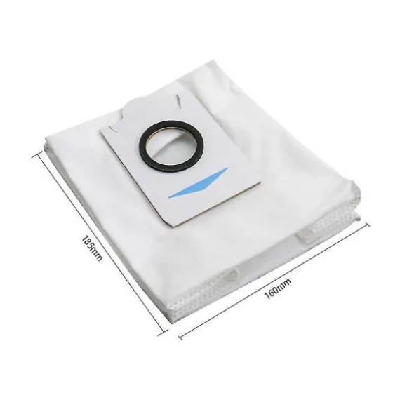 Dammsugarpåsar för Deebot X1 Plus T10 Plus tömningsstation, 3,2 L kapacitet Dammsugare