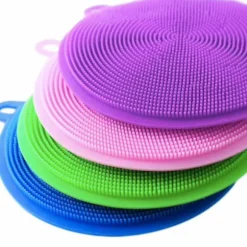 Disksvamp i silikon - Magnic Silicone Dish Sponge Washing multifärg