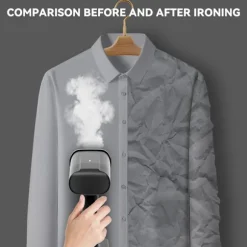 Dual-use Steam Iron Portable steamer, Svart