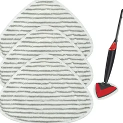 /EA/ Mikrofiber Ångmopp Ersättningsdynor Kompatibla med Vileda Steam & Vileda Steam Plus, Maskintvättbara