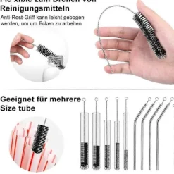 /EA/Rengöringsborstar, 13 provrörsflaskborstar