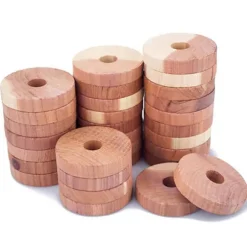 Effektfull Anti-Insekt Fukt Absorberande Cederträ Bricka Brun