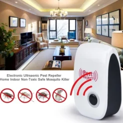 Elektronisk Pest Avvisa Ultraljud Mus Kackerlacka Repeller Enhet Insekt Råttor Spindlar Myggdödare Pest