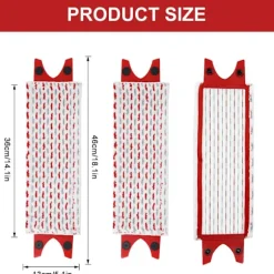 Ersättningsmopphuvuden för Vileda Ultramax Elektrisk Mopp, Tvåfärgade Mikrofiber, 2-pack - För effektiv rengöring
