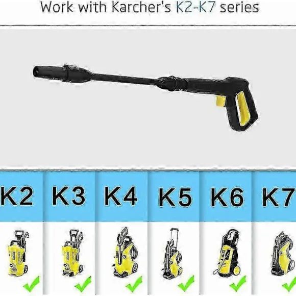 Ersättningssprutpistol och lans för Kärcher K2 K3 K4 K5 K6 K7 högtryckstvätt