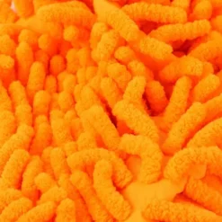 Ett par Orange Rengöring Mopp Skor golvmopp Skor Orange one size