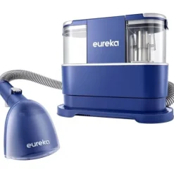 EUREKA NEY100 - Tvättmaskin för tygsoffor - 12500Pa - Dammsugare för rengöring av soffor, mattor, bilar - Vattentank 1.5 L Blå