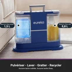 Eureka NEY100 Gen2 12500 Pa - Kraftfull och Flexibel Mattvårdsdammsugare