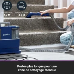 Eureka NEY100 Gen2 12500 Pa - Kraftfull och Flexibel Mattvårdsdammsugare