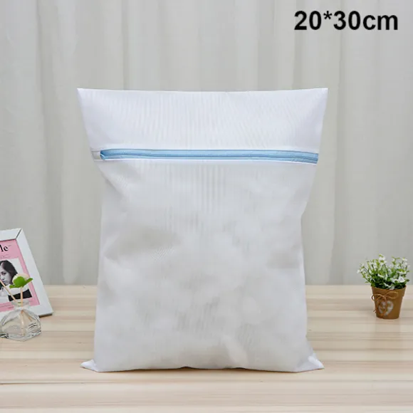 Fine Net Tvättväska Tvätthines Dirty Laundry Basket Travel 20x30cm