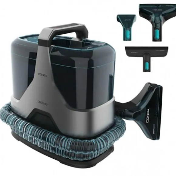 Fläckrensare 3 i 1 - CECOTEC - Conga 6000 - XXL Kapacitet - 600W - Fönsteraccessoar