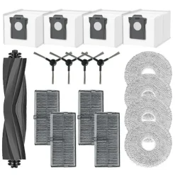 För Dreame Mova E30 Ultra Ersättningsdelar Tillbehör Huvudsidoborste Hepa Filter Moppduk Dammpåse B (FMY) As Shown