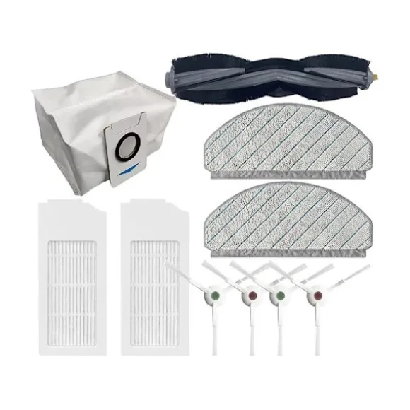 För Ecovacs Deebot T10/T10 Plus Robotdammsugare Huvudsida Borste Dammsugare Hepa Filter Moppduk Reservdelar DB As Shown