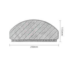 För Ecovacs Deebot T10/T10 Plus Robotdammsugare Huvudsida Borste Dammsugare Hepa Filter Moppduk Reservdelar DB As Shown