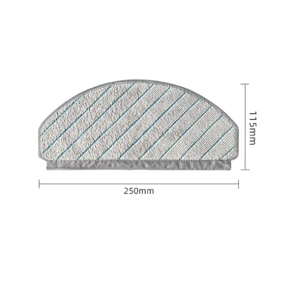 För Ecovacs Deebot T10/T10 Plus Robotdammsugare Huvudsida Borste Dammsugare Hepa Filter Moppduk Reservdelar DB As Shown