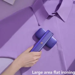 G5 Klädångare, Professionell 2 i 1 Ångare för Kläder och Strykjärn, Endast 0,75 kg Lätt, 1200 W 10 Minuters Kontinuerlig Ånga för Resor och Hem, lila | Fyndiq