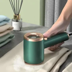 Handhållen Steamer Strykjärn för Kläder Torr & Våt Strykmaskin Klädångare Portabel Rese Tyg Rynkborttagare Snabb Uppvärmning