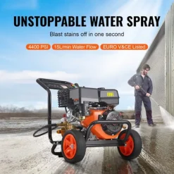Högtryckstvätt - DUOKU - G250A - 4400 PSI - 15 L/min - Kopparpump