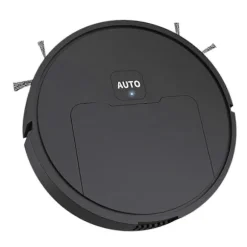 3-i-1 Moppande Robotdammsugare Med Schema Wi-fi/app Självladdande Robotdammsugare Flye242583 (FMY) Black