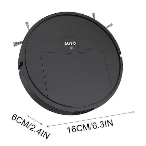 3-i-1 Moppande Robotdammsugare Med Schema Wi-fi/app Självladdande Robotdammsugare Flye242583