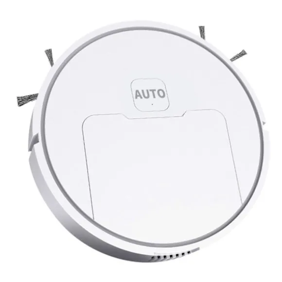 3-i-1 Moppande Robotdammsugare Med Schema Wi-Fi/App Självladdande Robotdammsugare Flye242583 (FMY) White Free Size