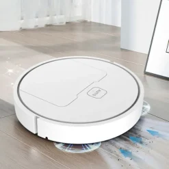 3-i-1 Moppande Robotdammsugare Med Schema Wi-Fi/App Självladdande Robotdammsugare Flye242583 (FMY) White Free Size