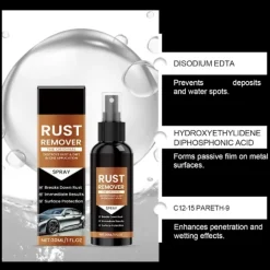 Kraftfull Oxidationsborttagare Spray för Bildelar Kedjor Verktyg Bryter Ner Rost