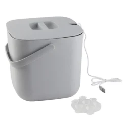 3.8L Mini Turbintvättmaskin Ljudreducering Hygienisk Bärbar USB Strumpor Underkläder