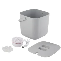3.8L Mini Turbintvättmaskin Ljudreducering Hygienisk Bärbar USB Strumpor Underkläder