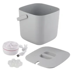 3.8L Mini Turbintvättmaskin Ljudreducering Hygienisk Bärbar USB Strumpor Underkläder