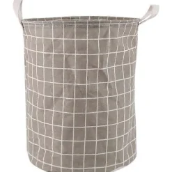 43L Vikbar Tvättkorg, 35 x 35 x 44 cm Tvättkorg, med Handtag för Extra Komfort, Perfekt för Kläder och Leksaker
