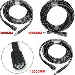 Lämplig för Karcher K2 K3 K4 K5 6M / 8M / 10M högtryckstvättslang sprayslang 8M (FMY)