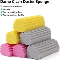 Magiskt dammrengöringssvampar våtrengöring dammsvamp Pink 1 Pc-1 Pc