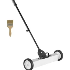 Magnetisk Rullande Sopmaskin-Duoku-50 lb-Skjutsopmaskin med 24 tum och Teleskophandtag