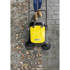 Maskinell sopmaskin S 4 Twin KARCHER - Beholder 20 L - 2 sidoborstar - 2400 m²/h Gul svart