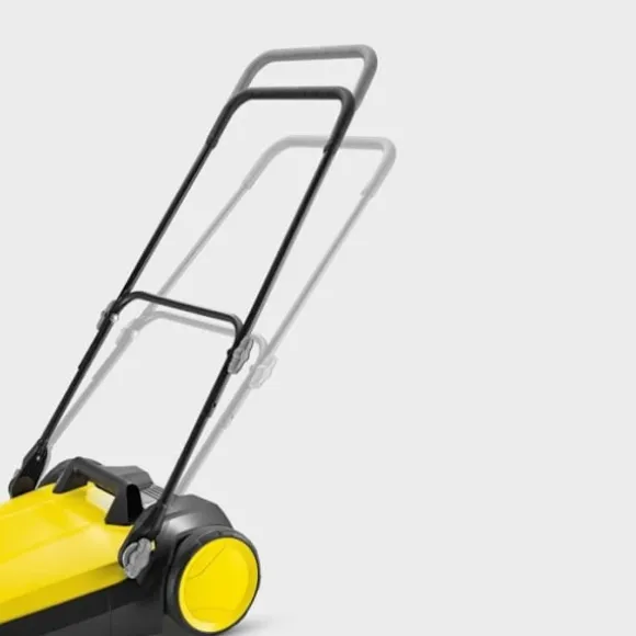 Maskinell sopmaskin S 4 Twin KARCHER - Beholder 20 L - 2 sidoborstar - 2400 m²/h Gul svart
