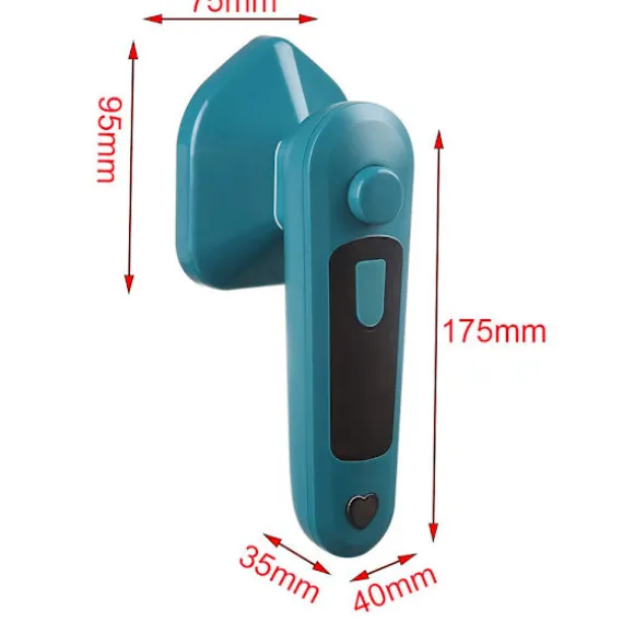 Micro Steam Iron Handhållen Garment Steamer ROSA Pink